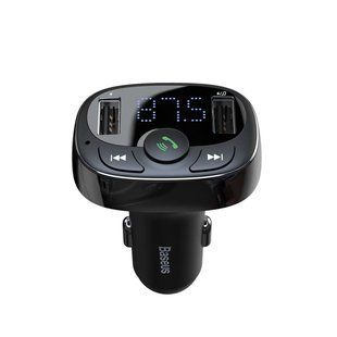 ОЗУ с FM-модулятором Baseus T Shaped S-09A Car Bluetooth MP3 Player (Standard Edition) Black