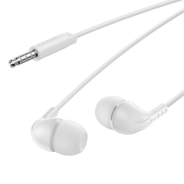 Наушники проводные BOROFONE BM83 (3.5mm) White