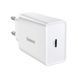 Мережевий зарядний пристрій Baseus Speed Mini Quick Charger 1C 20W EU White