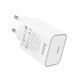 Сетевое зарядное устройство HOCO C143A Benefit single port PD20W charger White