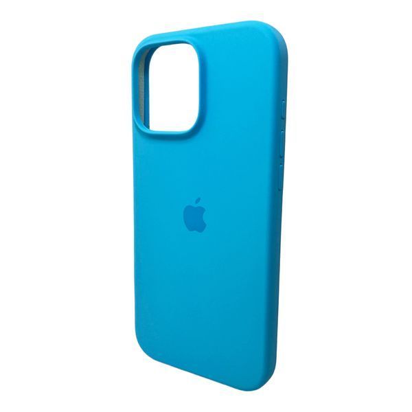 Чехол для смартфона Silicone Full Case AA Open Cam для iPhone 16 Pro Max 38,Surf Blue