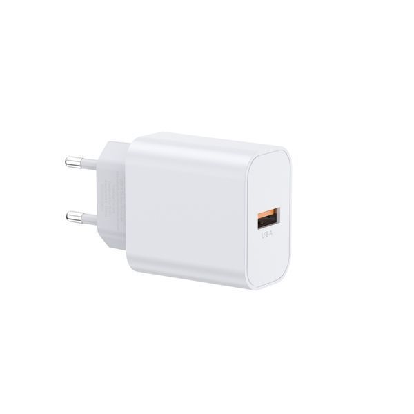 Сетевое зарядное устройство с кабелем WIWU 2.4A Essen GaN Fast Charger Combo с A-M cable Wi-G023 A-M EU White