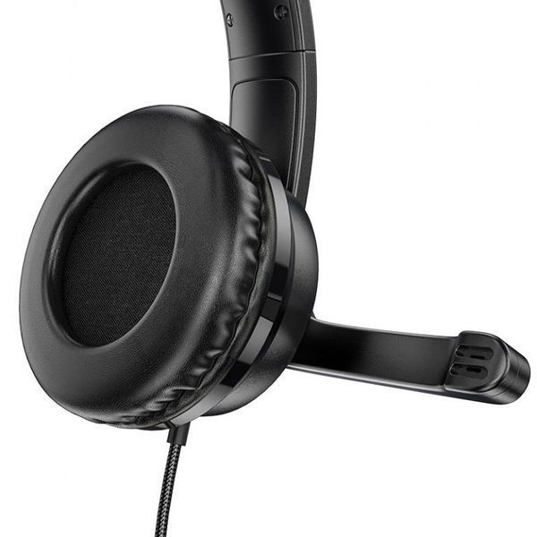 Навушники ігрові HOCO W103 Magic tour gaming headphones Black