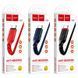 Кабель HOCO X59 USB to Type-C 3A, 1m, nylon, TPE connectors, Red