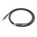 Аудиокабель HOCO UPA19 Type-C для 3.5mm male, nylon braid, 1m, Black