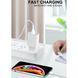 Сетевое зарядное устройство с кабелем WUW-T82 Single USB home charger set micro