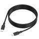 Кабель BOROFONE BX113 Lenny 60W silicone charging data cable C to C(L=2M) Black