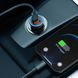 Автомобільний зарядний пристрій Baseus Golden Contactor Max Dual Fast Charger Car Charger U+C 60W Dark Gray