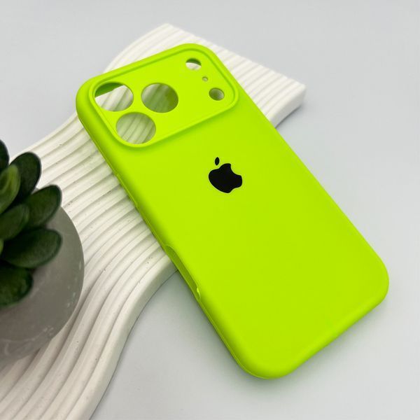 Чехол для смартфона Silicone Full Case AA iPhone 17 Pro Max 24,Shiny Green