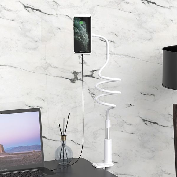 Держатель для телефона HOCO PH24 Balu tablet PC stand Silver+White