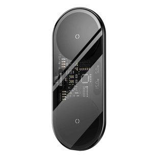 Беспроводное мультизарядное устройство Baseus Digital LED Display 2in1 Wireless Charger 20W Black Universal version