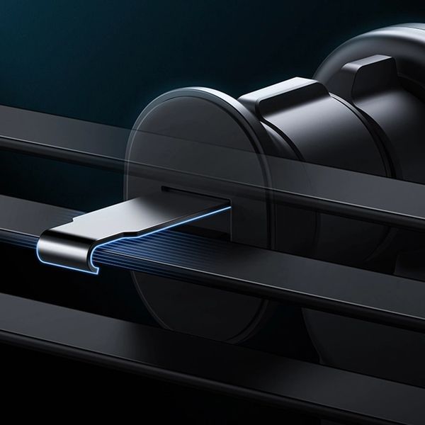 Автотримач для телефона Baseus Stable Gravitational Car Mount Air (Air Outlet Version) Black