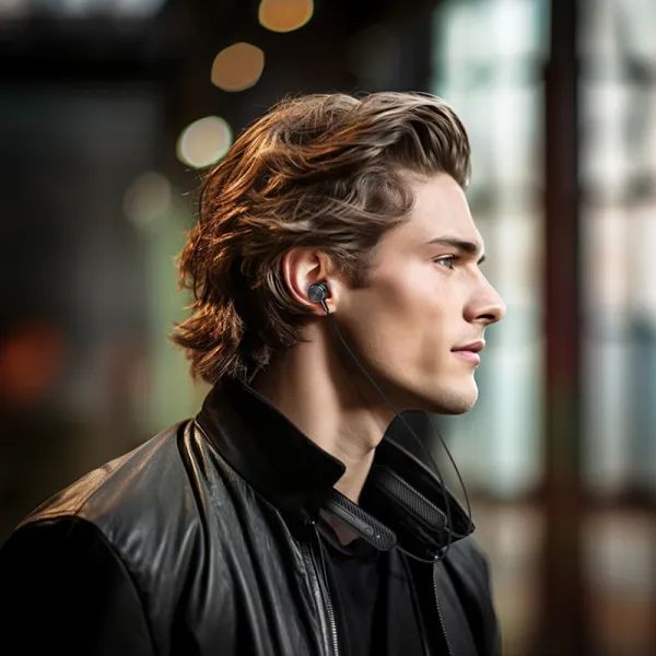Бездротові спортивні навушники HOCO ES70 Armour neck-mounted BT earphones Black