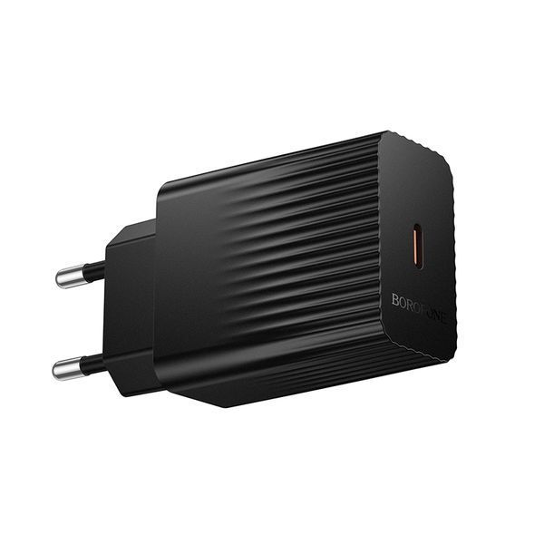 Сетевое зарядное устройство для BOROFONE BAS75A Source single port PD30W charger Black