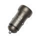 Автомобільний зарядний пристрій BOROFONE BZ32A Fresh PD30W+QC3.0 car charger metal gray