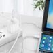 Кабель HOCO X96 Hyper 100W charging data cable Type-C White