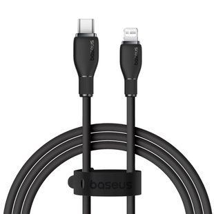 Кабель Baseus Pudding Series Fast Charging Cable Type-C to iP 20W 1.2m Cluster Black
