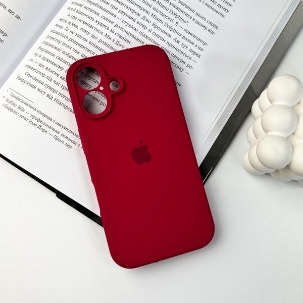 Чехол для смартфона Silicone Full Case AA iPhone 16 35,Maroon