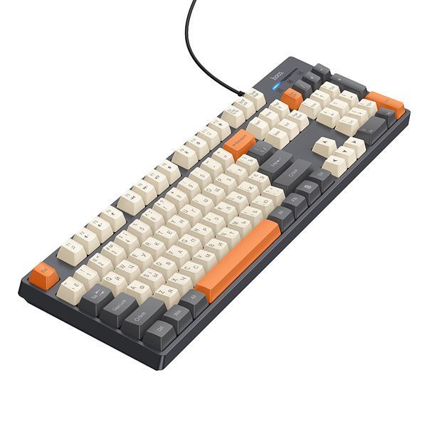 Клавиатура HOCO GM61 Murphy 3-цветная wired keyboard(Russian version) star gray