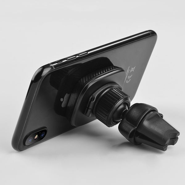 Автодержатель для телефона HOCO CA23 Lotto series magnetic air outlet holder Black