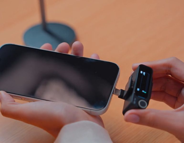 Беспроводная микрофонная система Insta360 Mic Pro (2TX+1RX)