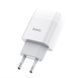 Сетевое зарядное устройство HOCO C73A Glorious dual port charger 12W White
