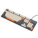 Клавиатура HOCO GM61 Murphy 3-цветная wired keyboard(Russian version) star gray