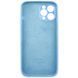 Чохол для смартфона Silicone Full Case AA Camera Protect for Apple iPhone 11 Pro 49,Cornflower