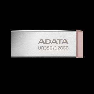 Флеш-накопитель ADATA USB 3.2 UR 350 128Gb Silver/Beige