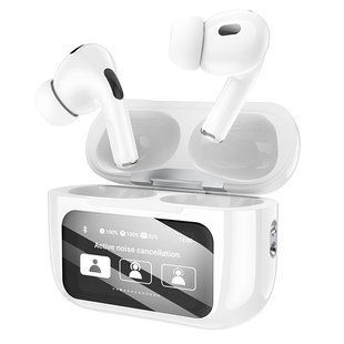 Беспроводные наушники TWS HOCO EW72, ANC, Reduction touch screen, White