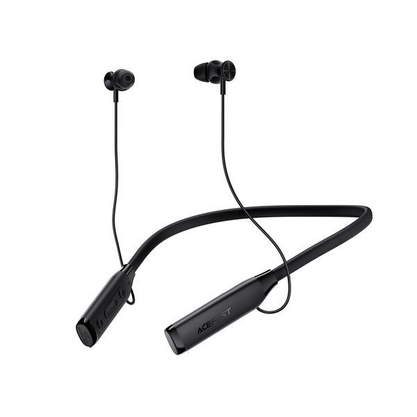 Беспроводные спортивные наушники ACEFAST N7 neck hanging wireless earphones Black