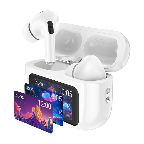 Беспроводные наушники TWS HOCO EW72, ANC, Reduction touch screen, White
