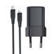 Мережевий зарядний пристрій з кабелем ACEFAST A118 PD30W mini GaN USB-C fast charger set (P16) Black