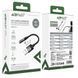 Аудиокабель ACEFAST J13 USB-A to 3.5mm female, nylon braid, 0.15m, Black