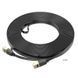 Сетевой кабель HOCO US07 General pure copper flat network cable(L=20M) Black
