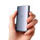 Мережевий зарядний пристрій з кабелем Baseus GaN5 Pro Ultra-Slim Fast Charger C+U 65W Gray((With Mini White Cable C to C 100W(20V/5A) 1m Black)