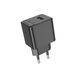 Мережевий зарядний пристрій BOROFONE BAS11A Erudite single port charger set (Micro) (EU) Black