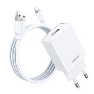 Мережевий зарядний пристрій з кабелем REMAX Kiddy Series 2.4A RP-Charger Set with Cable U95 Micro