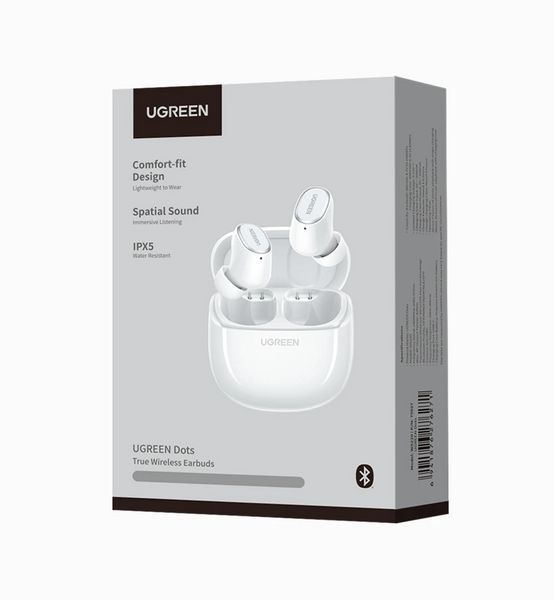 Бездротові навушники TWS UGREEN WS220 Dots White