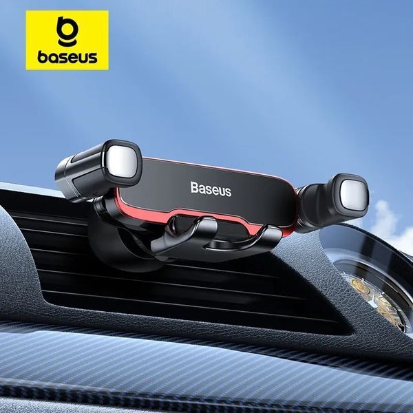 Автотримач для телефона Baseus Mr Hui Gravity Car Mount Black