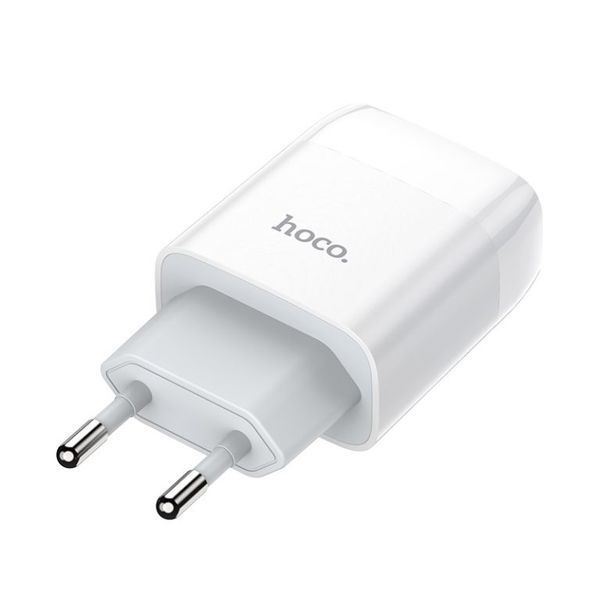 Сетевое зарядное устройство HOCO C72A Glorious single port charger 10.5W White