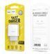 Сетевое зарядное устройство HOCO C72A Glorious single port charger 10.5W White