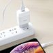 Сетевое зарядное устройство HOCO C72A Glorious single port charger 10.5W White