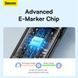 Кабель Baseus Tungsten Gold Fast Charging Data Cable Type-C to Type-C 240W 3m Black