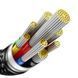 Кабель Baseus Tungsten Gold Fast Charging Data Cable Type-C to Type-C 240W 3m Black
