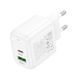 Мережевий зарядний пристрій HOCO CS55A Surplus PD30W+QC3.0 charger White
