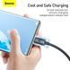 Кабель Baseus Crystal Shine Series Fast Charging Data Cable USB to Type-C 100W 2m Black