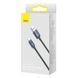 Кабель Baseus Crystal Shine Series Fast Charging Data Cable USB to Type-C 100W 2m Black