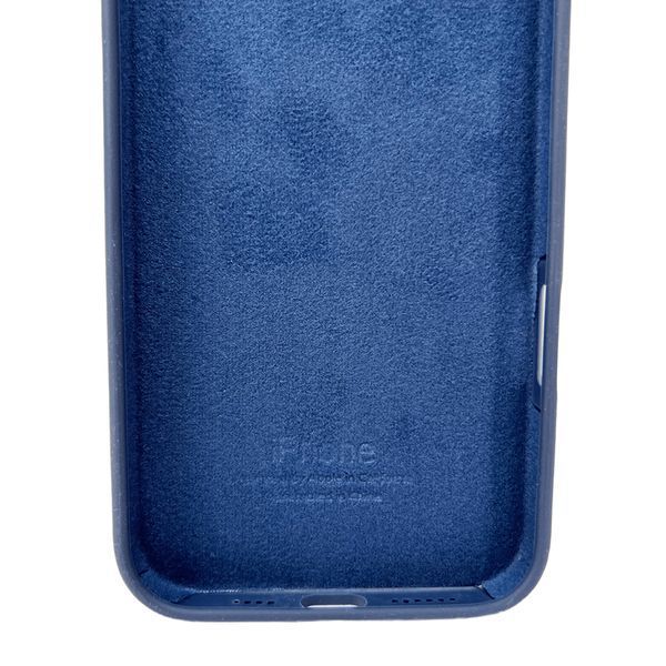 Чехол для смартфона Silicone Full Case AA iPhone 16 Pro Max 7,Dark Blue