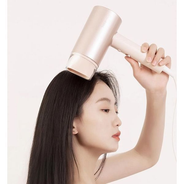 Фен Xiaomi Doco negative ion hair dryer soft and fast dry hair care Pink (Китайська вилка)